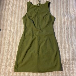 Abercrombie & Fitch Olive Mini Dress